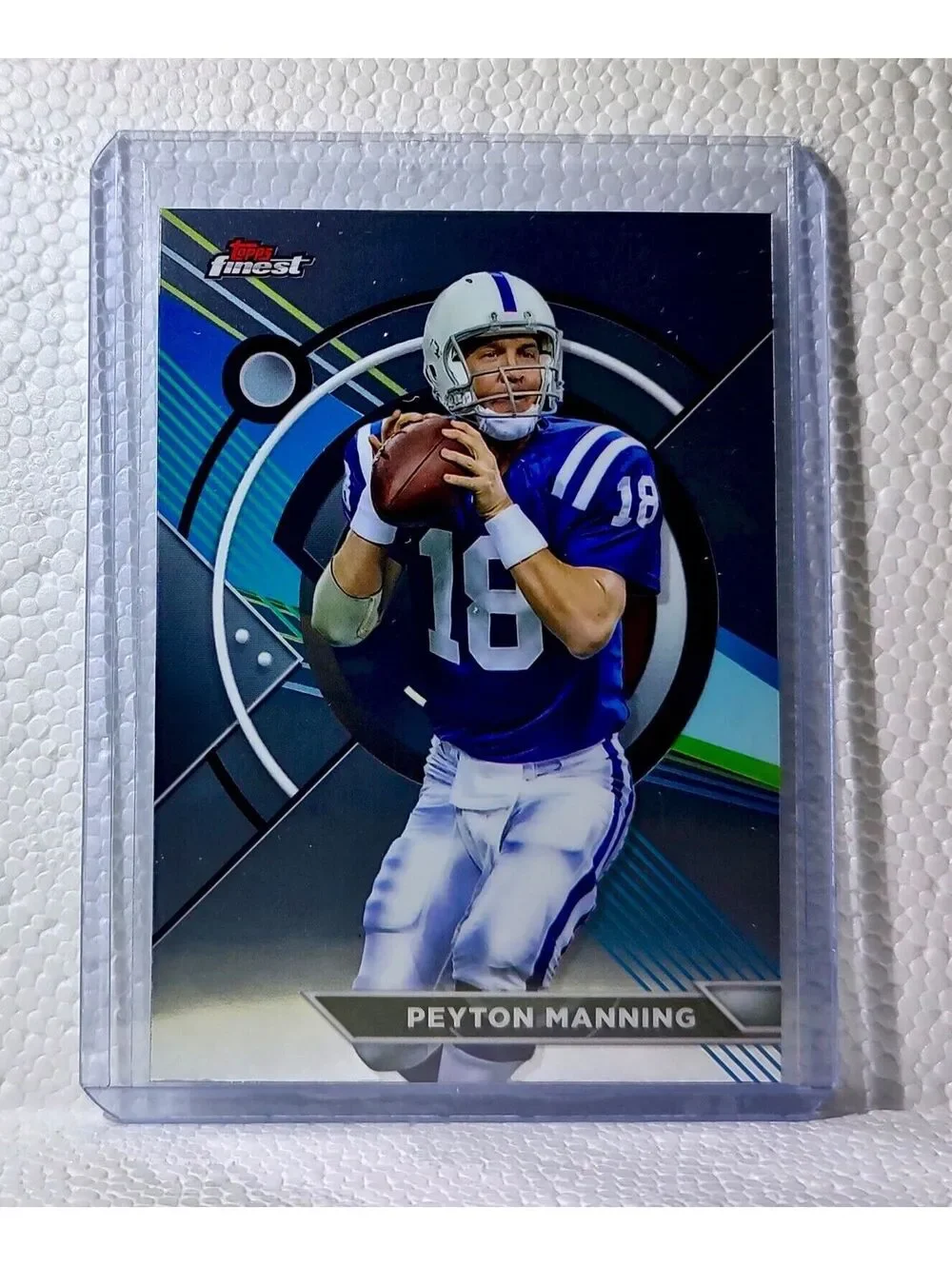 Peyton Manning 2023 Topps Finest NFL #196 Football Card Indianapolis Colts